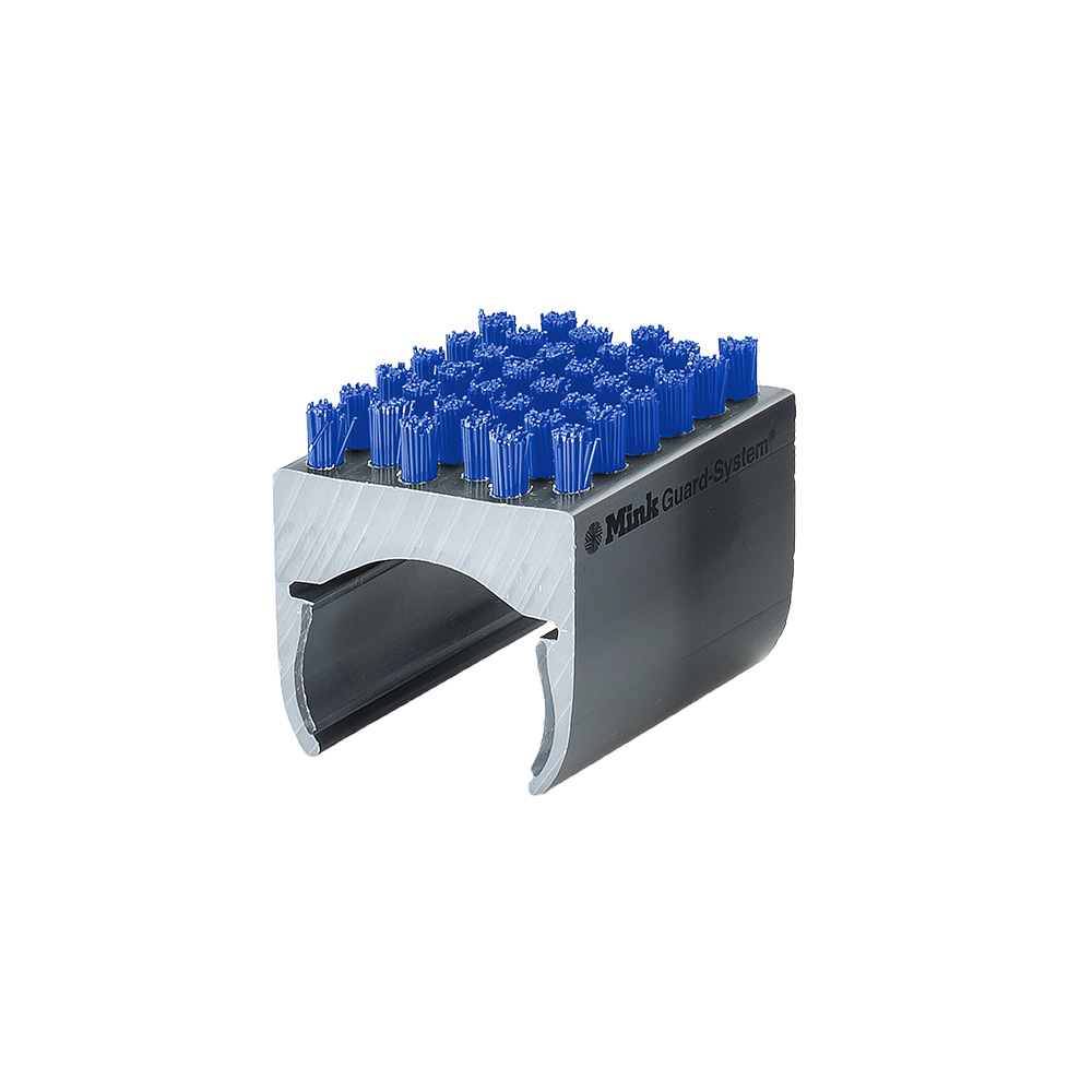 Clip protector con cepillo para tubo