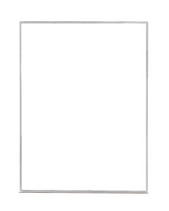 White Magnetic Board 24" x 36"