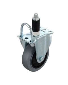 4" ESD Rigid Stem Caster