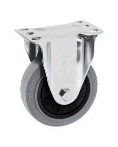 Ruedas fijas de 4" sobre placa ESD
