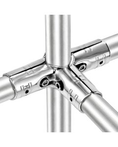 4-Way Cross Joint Set Steel - ESD