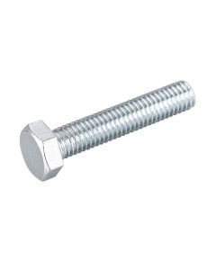 Bolt for 4" Caster White Zinc