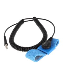 Bracelet de poignet réglable avec cordon en spirale de 6’ - ESD