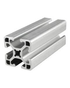 1515-LS-48 | 1.50” X 1.50” Lite Smooth Surface T-Slotted Profile - Four Open T-Slots