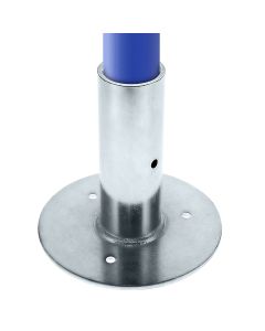 Anclaje circular para tubo de acero