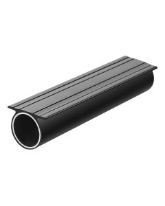 Tubo plano de 2.4 m de acero recubierto de ABS negro