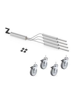 Crank Driven Lift Kit Casters - L-C100012K4C