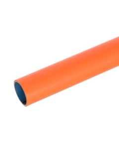 Tube en acier orange de 8 pi avec PE