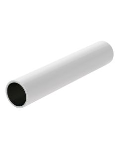 White 8 ft PE Coated Steel Pipe