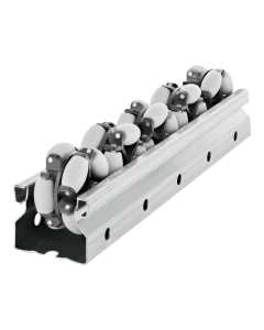 ROLLER TRACK STEEL BI-DIRECTIONAL 40 MM X 4 FT
