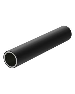 Tubo de acero negro de 2,4 m con PE de 2 mm de espesor