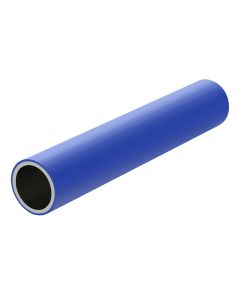 Blue 8 ft PE Coated Steel Pipe 2 mm Thick