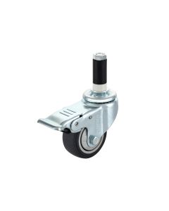 3" Swivel Stem Caster with Brake
