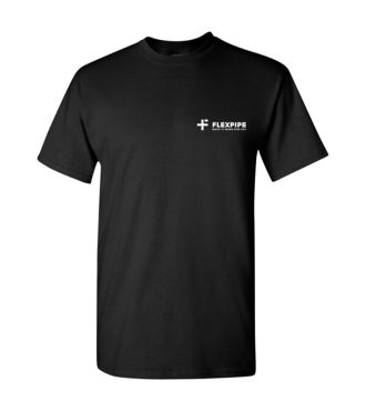 Flexpipe Black T-Shirt - Large