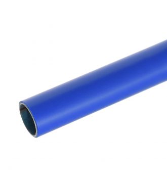 Blue 8' steel pipe