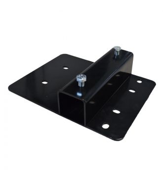 Center steel plate for tow bar 