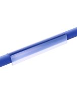 Label Holder 1" x 8" Clear Plastic