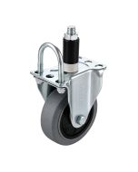 4" ESD Rigid Stem Caster