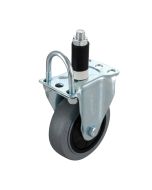 4" ESD Rigid Stem Caster