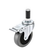 4" ESD Swivel Stem Caster with Brake
