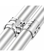 Double Pipe Single Hinge Set Steel - ESD