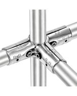4-Way Cross Joint Set Steel - ESD