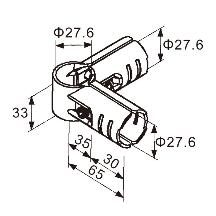 Metal anti-static corner joint set