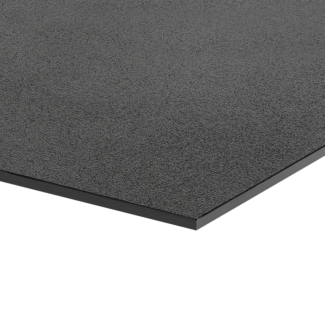 Plastique HDPE noir 1/4''