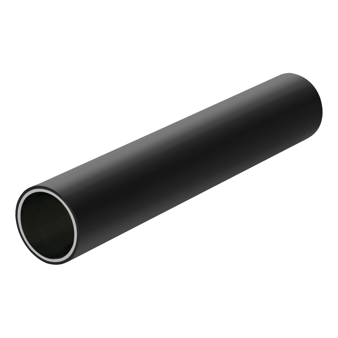 Black 8 ft PE Coated Steel Pipe ESD