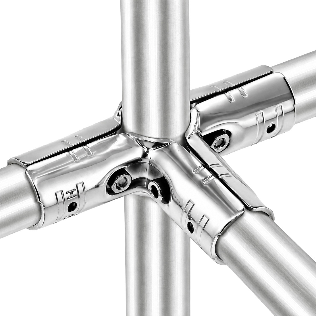 4 way cross anti-static metal joint set